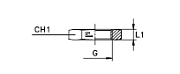 Соединения, угол конуса 60° BS-5200