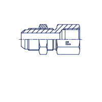 Cast Соединение PD JIC 1.1/16" BSP 3/4"